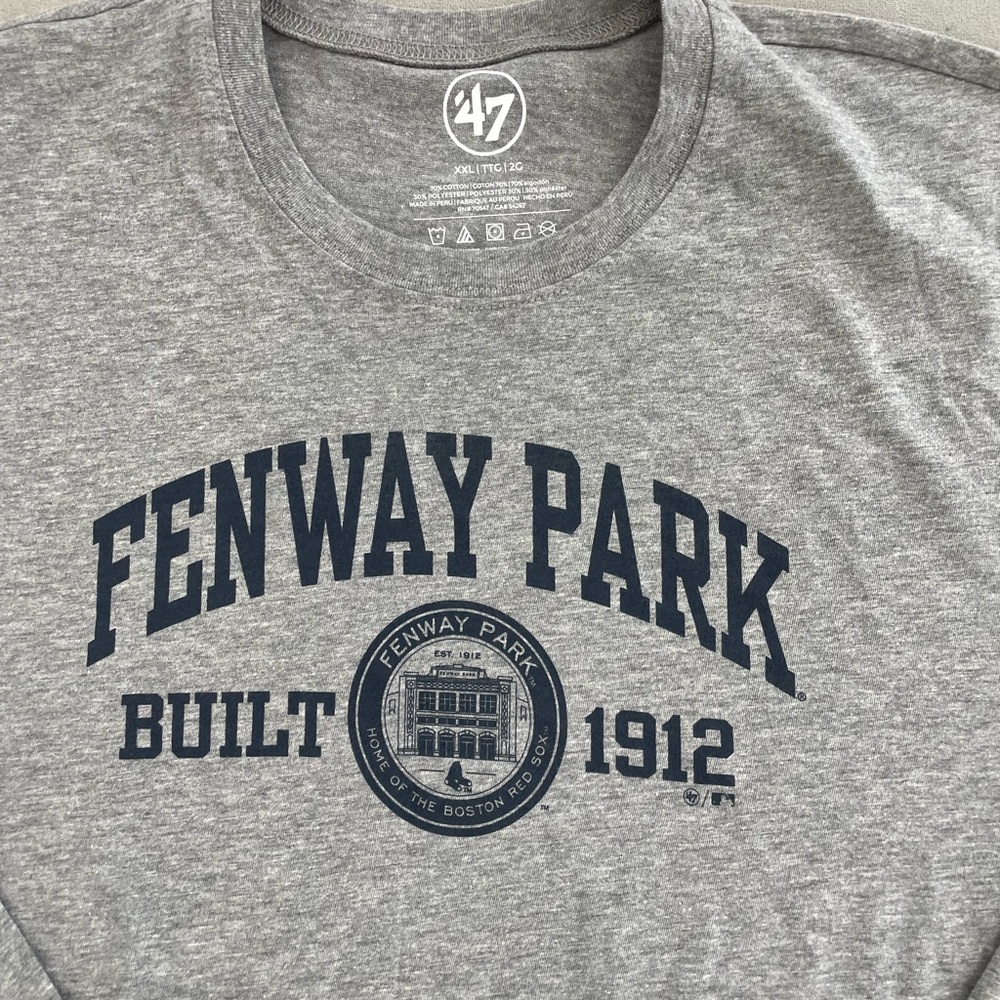 Fenway Park Boston Red Sox 47 XXL Long Sleeve T Shirt NWOT